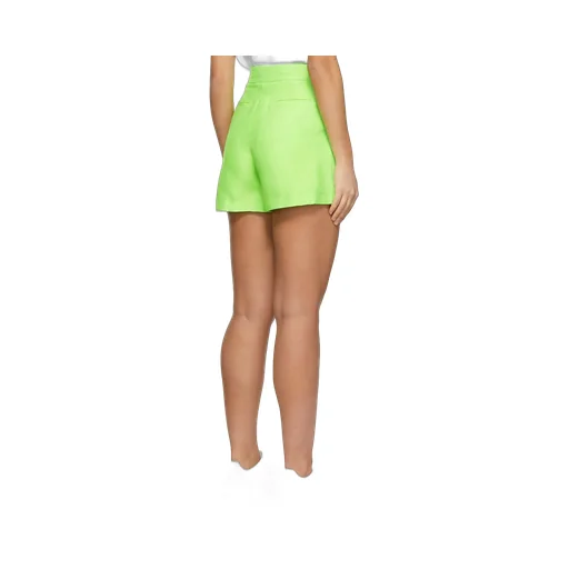 High-Waisted Thigh-Length Shorts