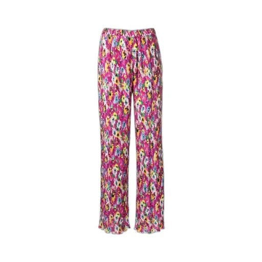 Floral Printed Pleated Pants