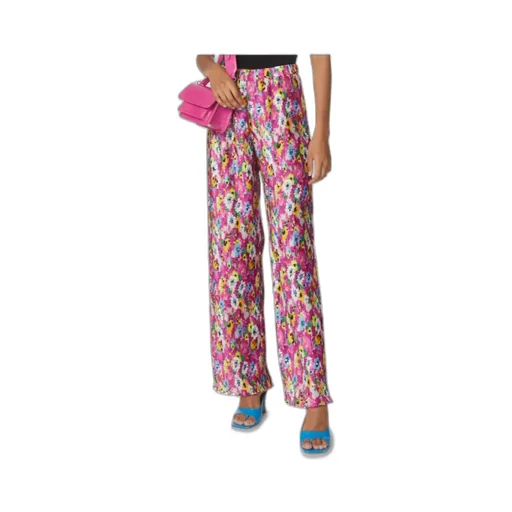 Floral Printed Pleated Pants