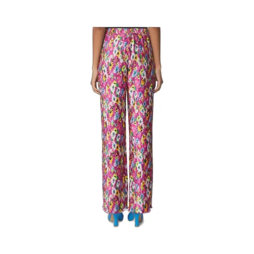 Floral Printed Pleated Pants