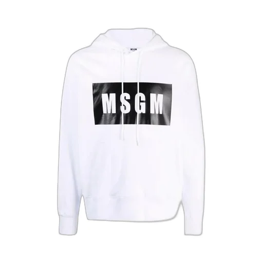 Logo Printed Drawstring Hoodie