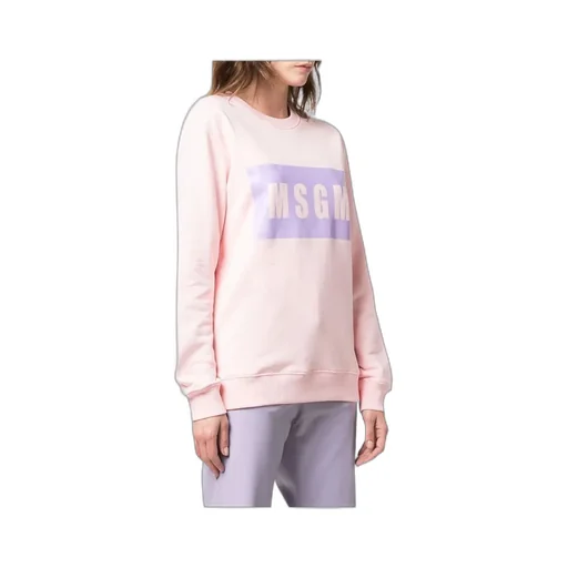 Logo-Print Crew Neck Sweatshirt