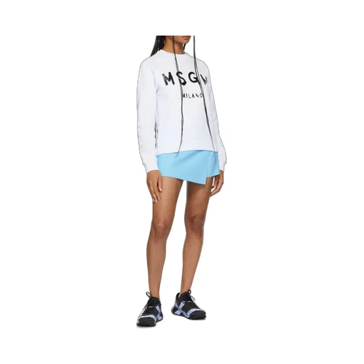 Logo Printed Crewneck Sweatshirt