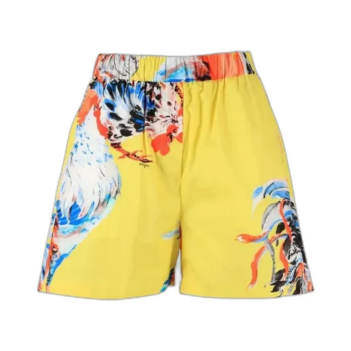 Printed Bermuda Shorts