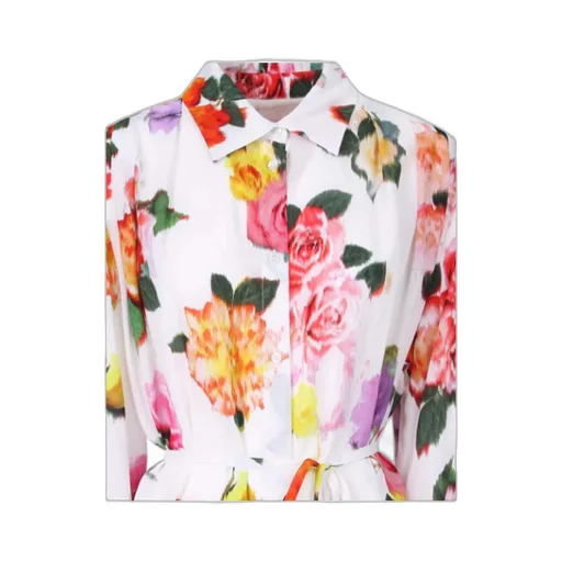 Printed Belt Dress