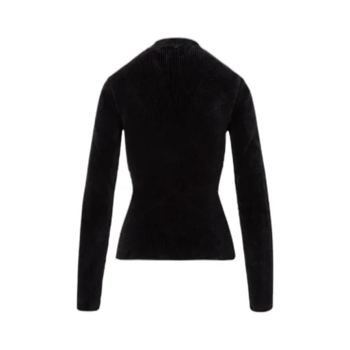 Ribbed Cut Out Detail Sweater
