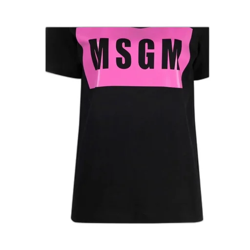 Logo-Print Cropped T-Shirt