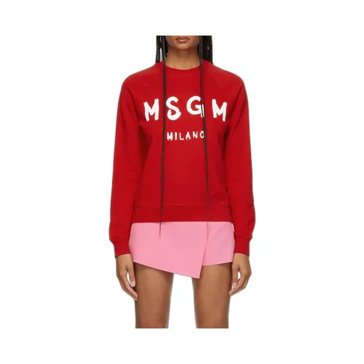 Logo-Print Crew Neck Sweatshirt