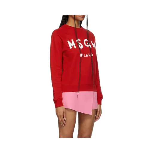 Logo-Print Crew Neck Sweatshirt