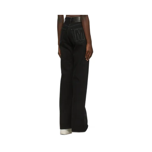 High Waist Straight Leg Jeans