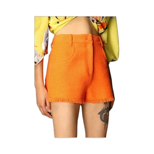 Tweed Middle Waist Shorts