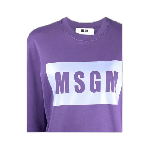 Logo-Print Crew Neck Sweatshirt