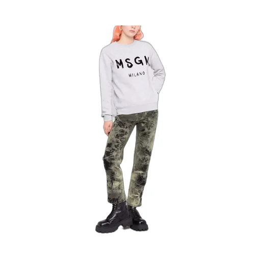 Logo-Printed Crewneck Sweater