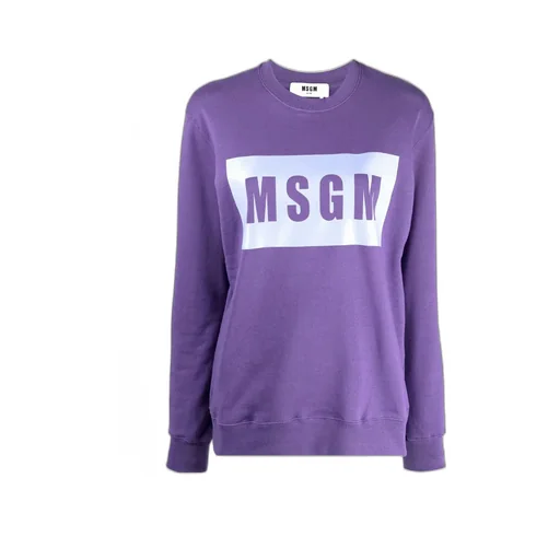 Logo-Print Crew Neck Sweatshirt