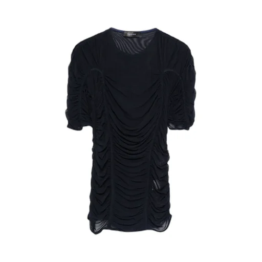 Mesh Short-Sleeves Top