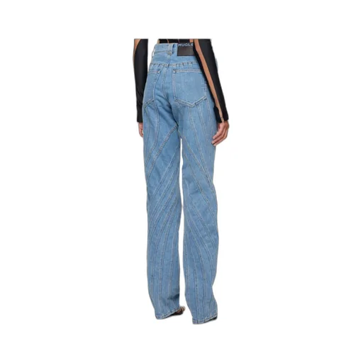 High-Waisted Flared Jeans