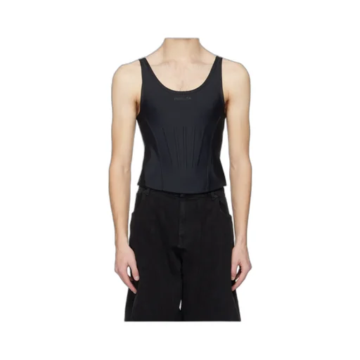 Stretch-Knit Vest