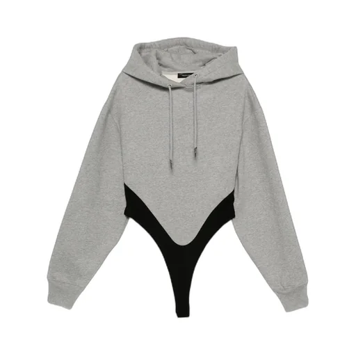 Hooded Bodysuit Sweater