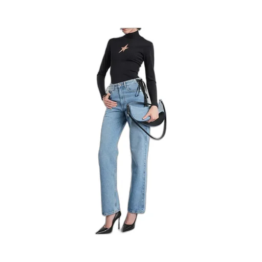 Star Cutout Long-Sleeve Top