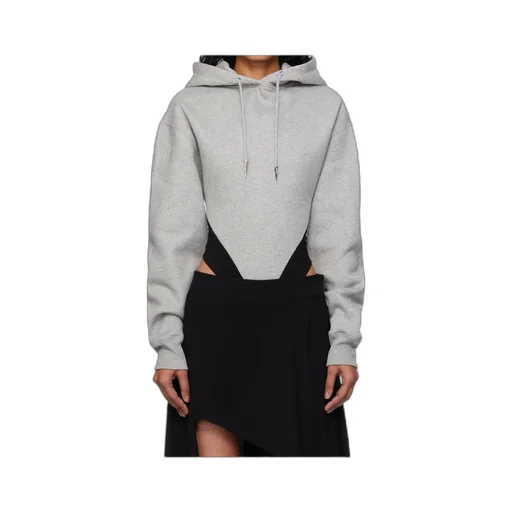Hooded Bodysuit Sweater