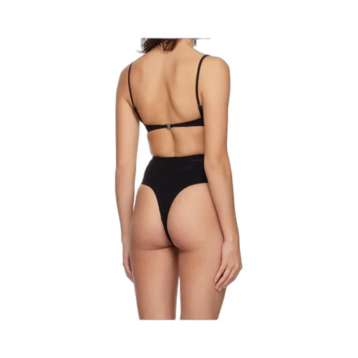 Decorative-Stitching Bikini Top