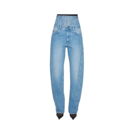 Fade Details Jeans Leggings