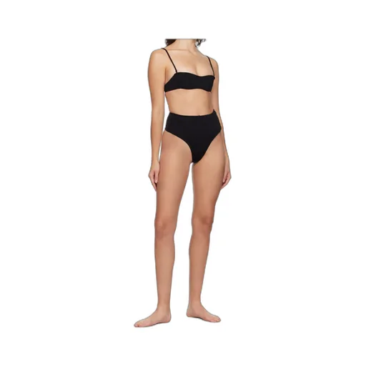 Decorative-Stitching Bikini Top