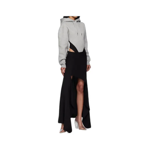 Hooded Bodysuit Sweater