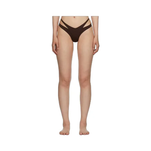 Cut-Out Double-Layer Bikini Bottom