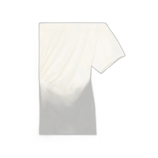 Draped Asymmetric Dress