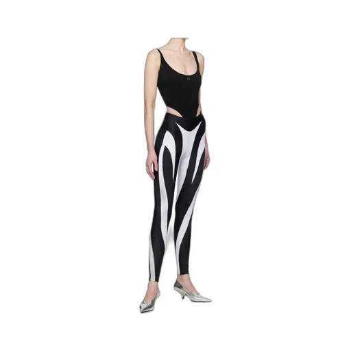 Elastic Printed Leggings