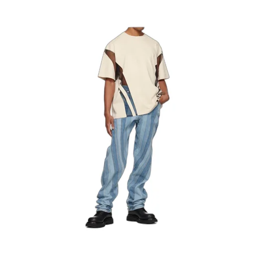 Stitch Design Denim Trousers