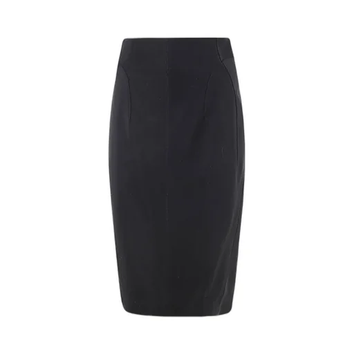 Buckled Tailored Skirt