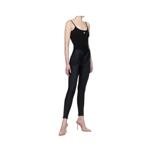 Elastic Knitted Leggings