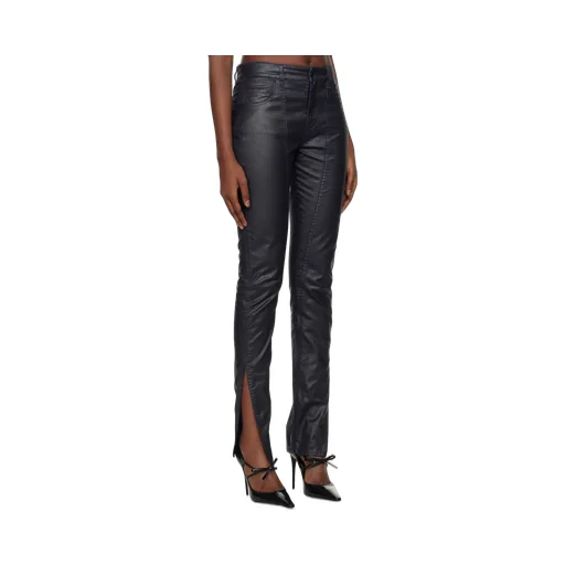 Waxed Skinny Jeans