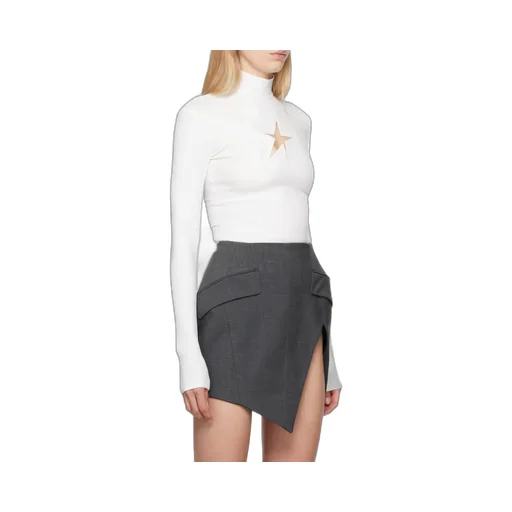 Star Cut-Out Detailed Top