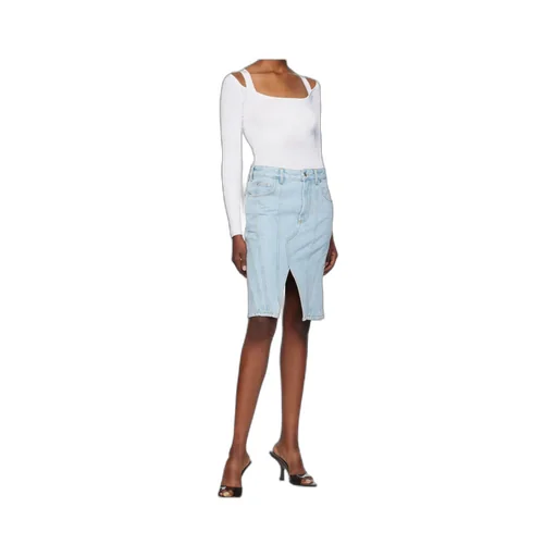 Asymmetric Mini Skirt