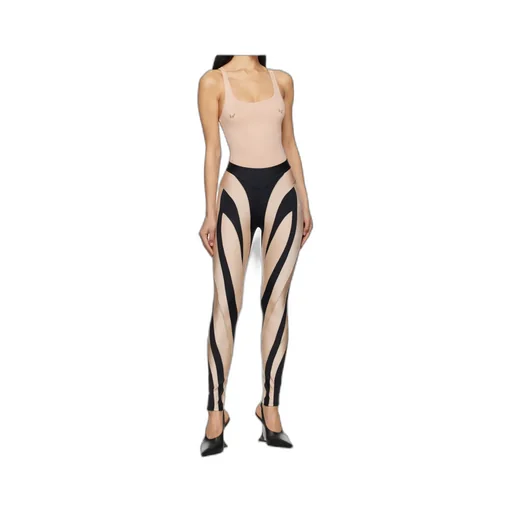 Printed Patchwork Leggings