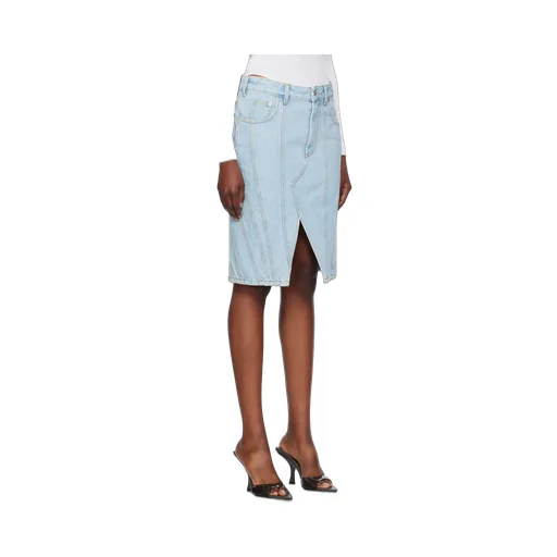 Asymmetric Mini Skirt