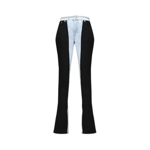 Panel Flare Jeans