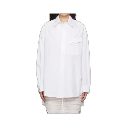 Logo Plaque Poplin Shirt