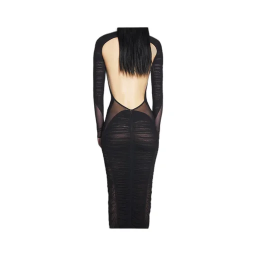 Ruched Detailed Gown