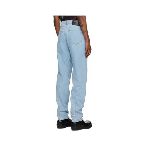 Twisted Seam Denim Trousers