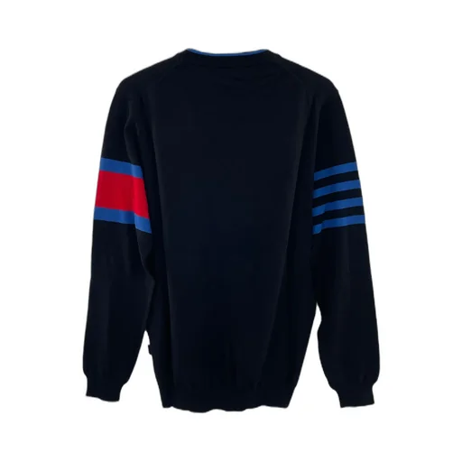 Round-Collar And Long-Sleeved Sweater