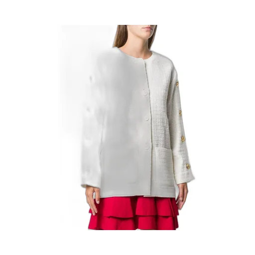 Button Details Loose Cardigan