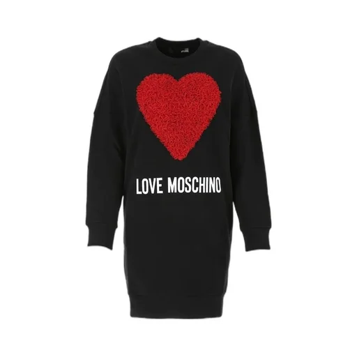 Tulle Heart Sweatshirt Dress