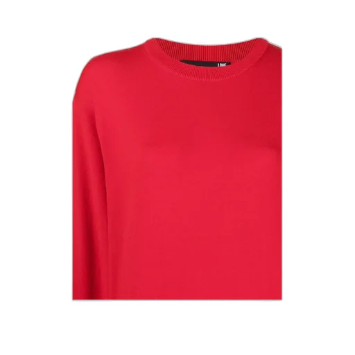 Logo Inlaid Densely Woven Pullover