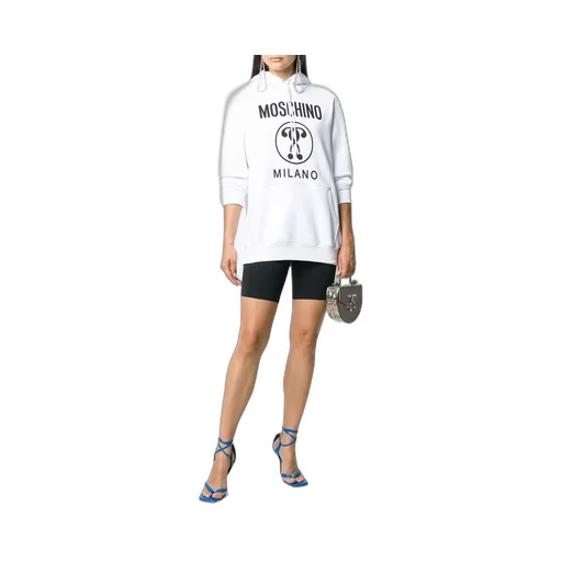 Logo Printed Hooded Sweater