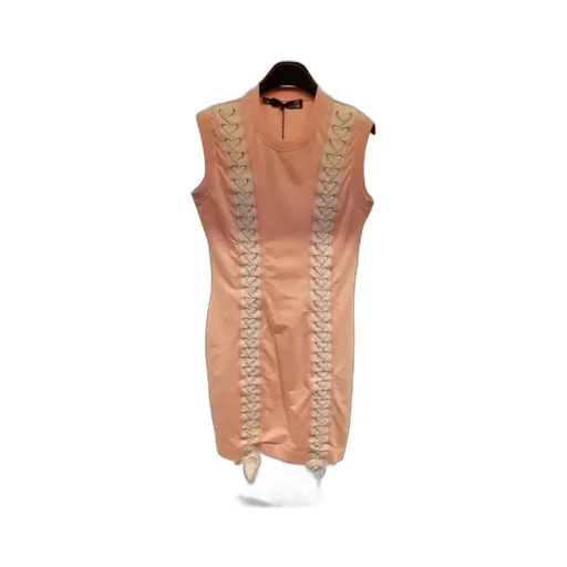 Round Collar Contrasting Dress
