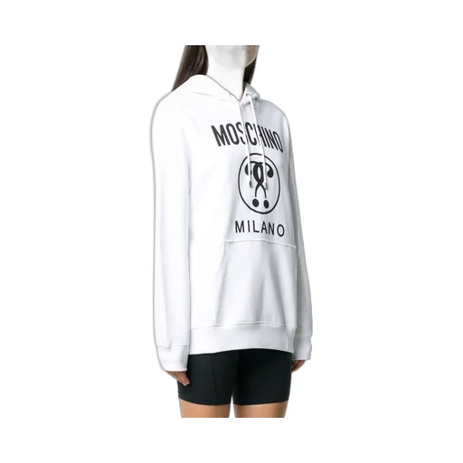 Logo Printed Hooded Sweater